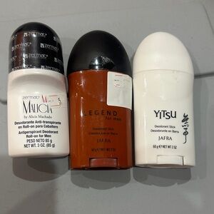 NEW JAFRA Deodorant Set - White, Brown, Black